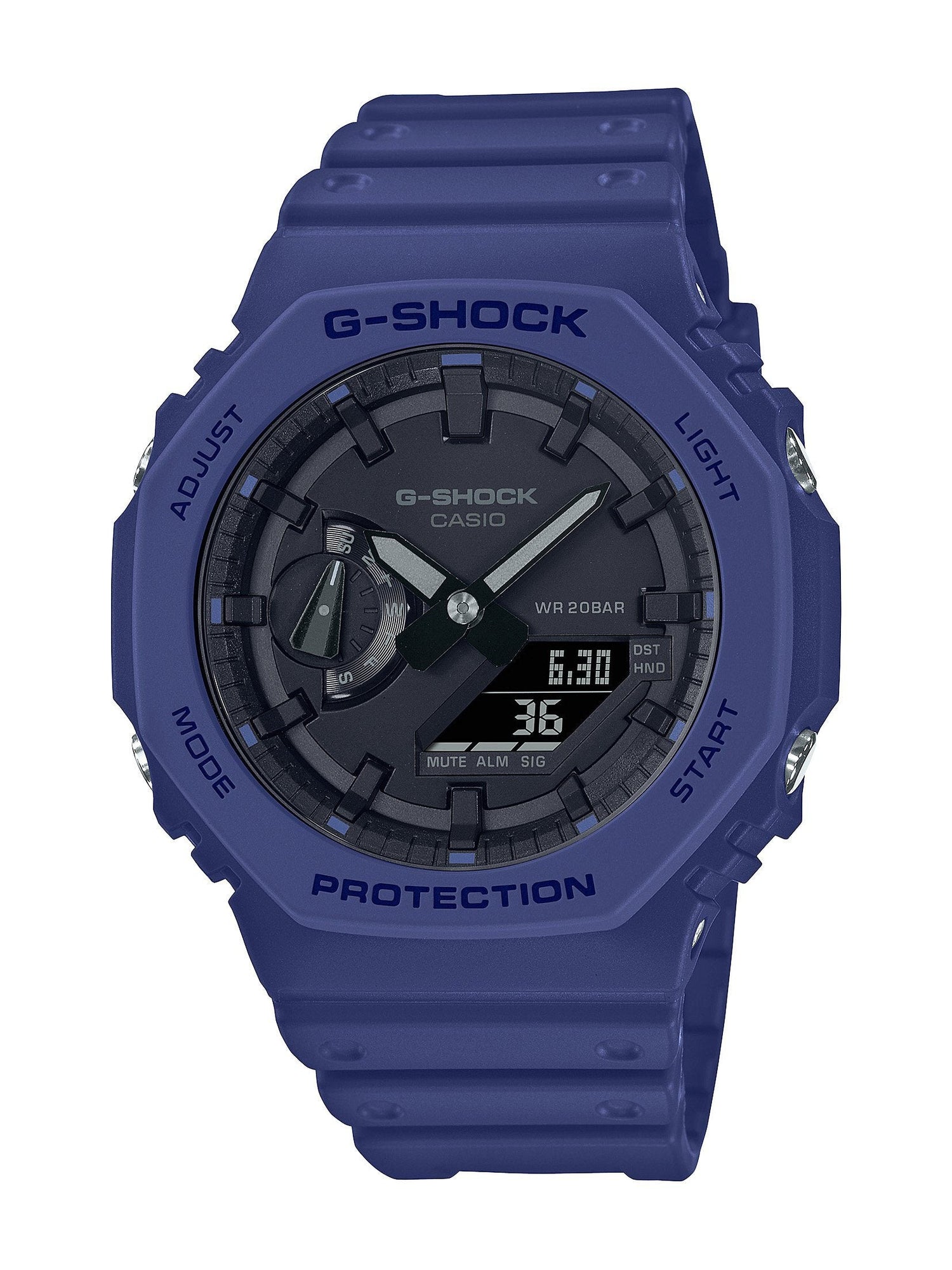 Casio G Shock Blue Watch GA-2100-2ADR Watches Casio 