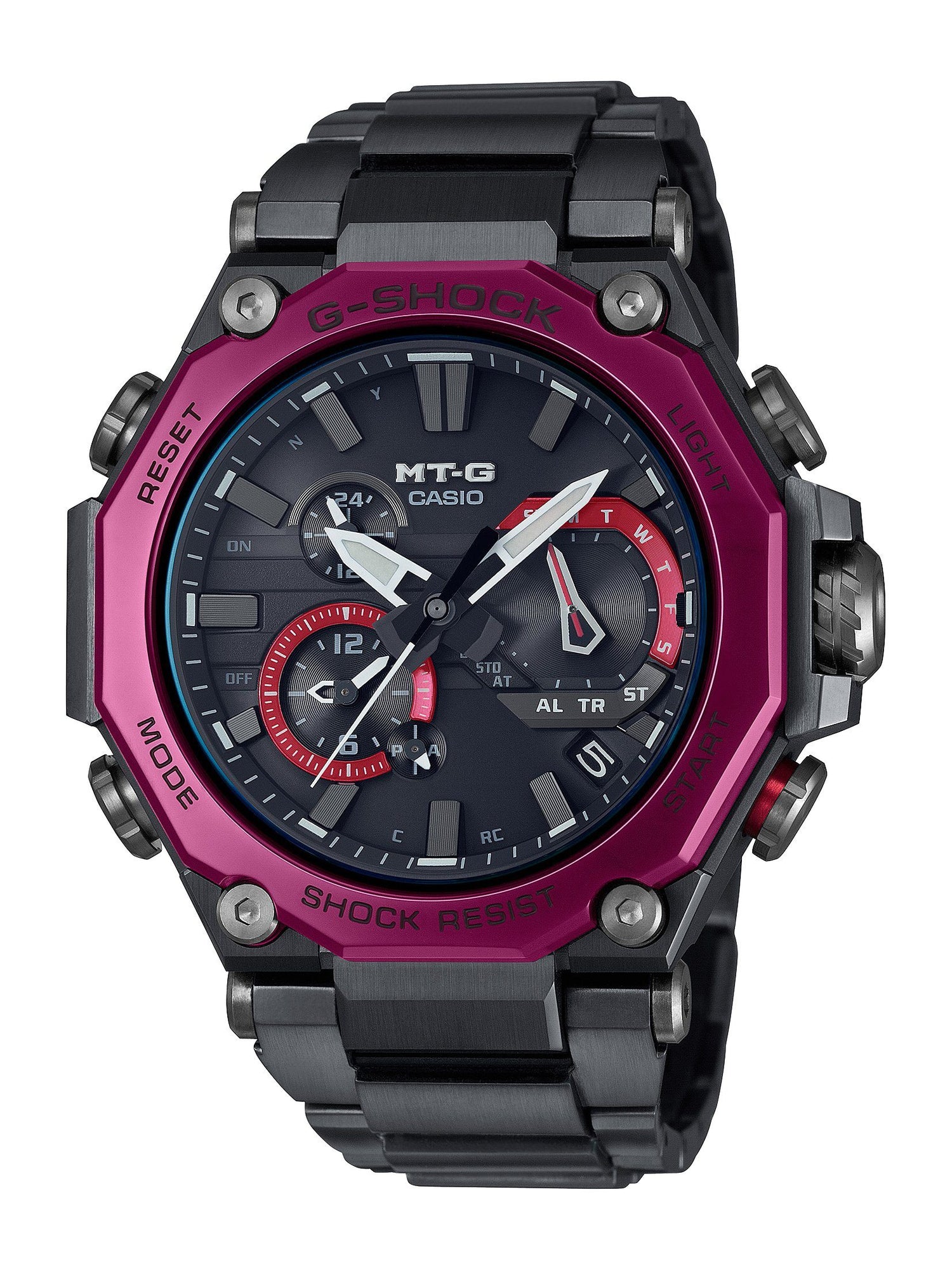 Casio G Shock MTG Black and Purple Watch MTG-B2000B-1A4DR Watches Casio 