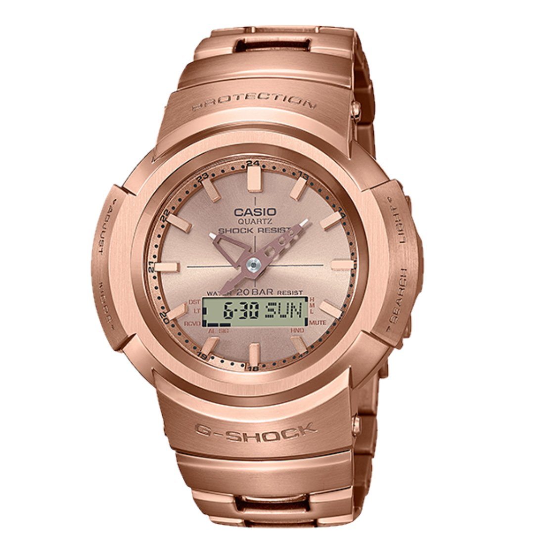 Casio G Shock Full Metal Rose Gold Ingot Watch AWM500GD-4A Watches Casio 