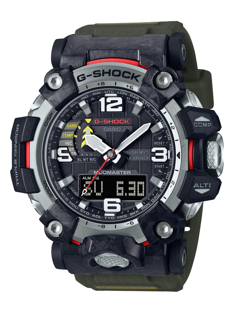 Casio G Shock Mudmaster Black and Red Watch GWG-2000-1A3 Watches Casio 