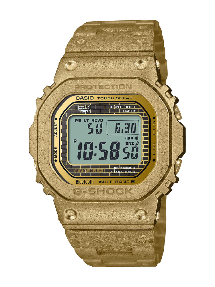 Casio G Shock 40th Anniversary Recrystallised Gold Watch GMW-B5000PG-9DR