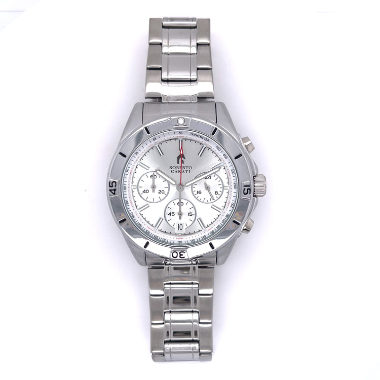 Roberto Carati Apollo Silver Toned Men's Watch AW6011-V5