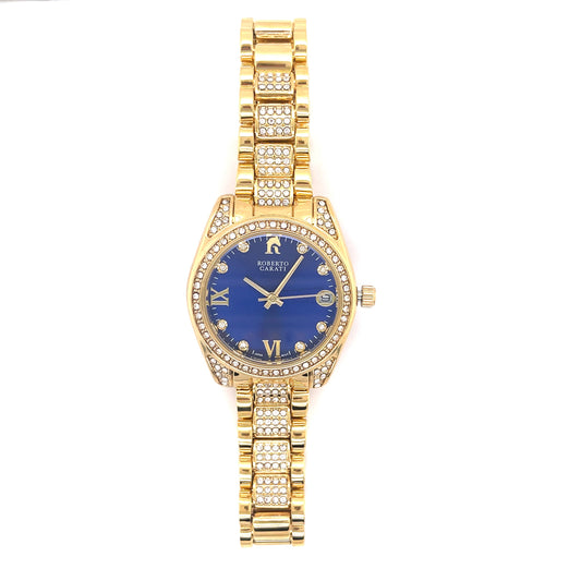 Roberto Carati Luna Blue Face Ladies Watch M9025 watches item