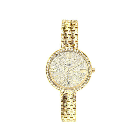 Roberto Carati Crystal Belle Gold Watch M9611-V2 Watches Bevilles watches item