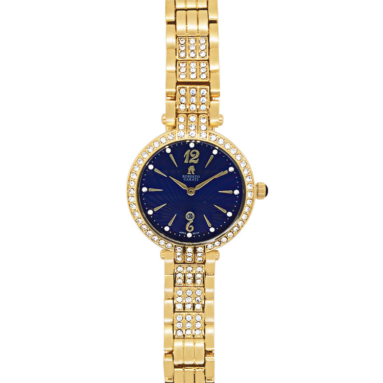 Roberto Carati Winslet Yellow Gold Toned Women's Watch M9061-V7