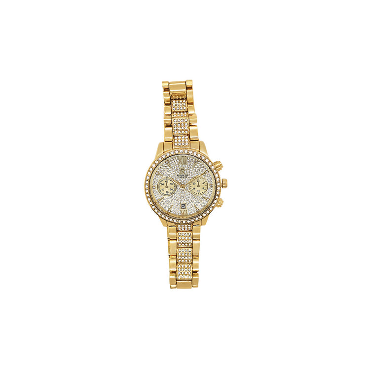 Roberto Carati Brandy Yellow Gold Toned Women's Watch M9077-V2