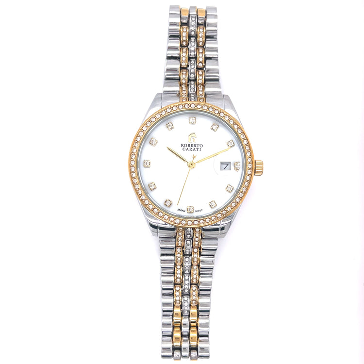 Roberto Carati Diana Two Tone Ladies Watch M1023 BE-V4