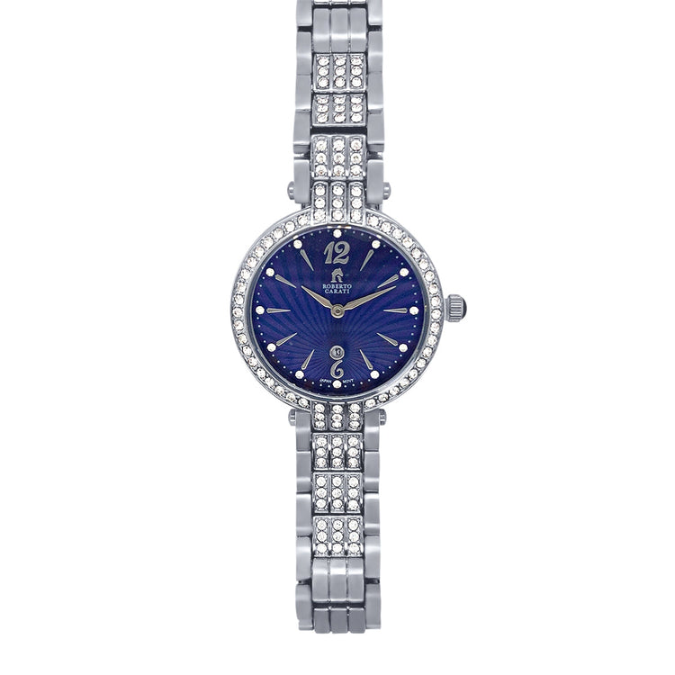 Roberto Carati Winslet Blue and Silver Toned Women's Watch M9061-V8