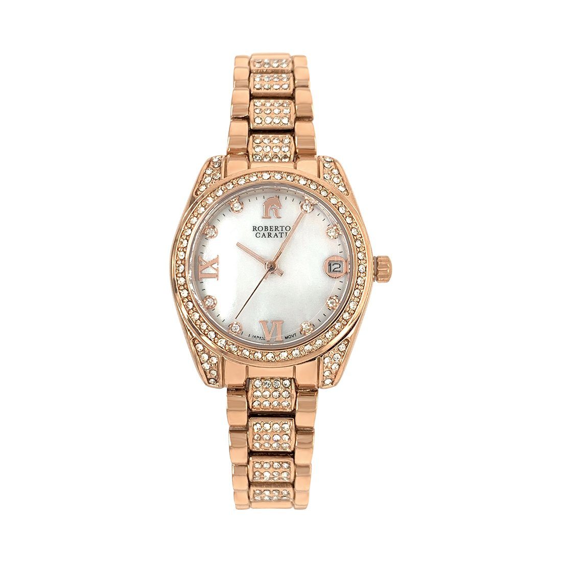 Roberto Carati Luna Rose Gold and Mother of Pearl Watch Watches Roberto Carati 