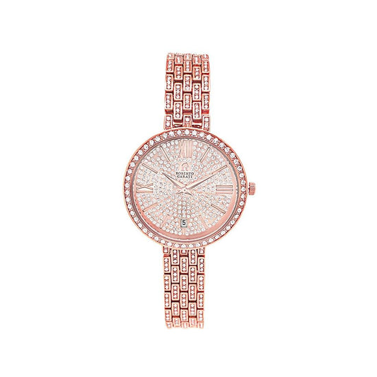 Roberto Carati Crystal Belle Rose Gold Watch M9611-V3 Watches Bevilles  watches item