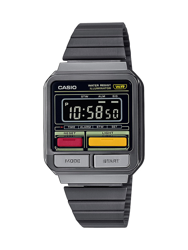 Casio Vintage Black Men's Digital Watch A120WEGG-1B
