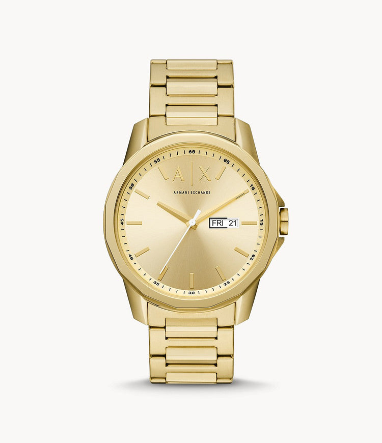 Armani Exchange Banks AX1734 Gold Men's Watch