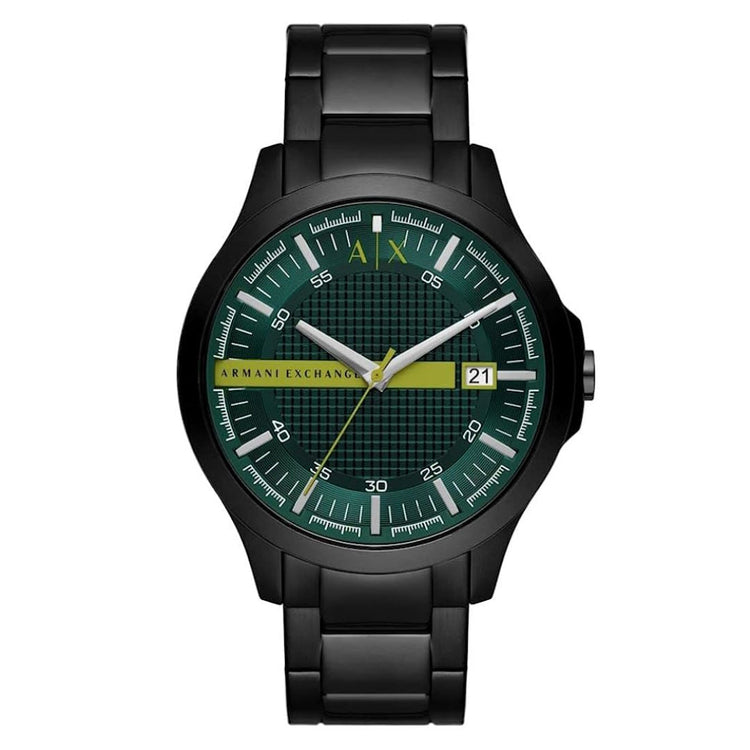Armani Exchange Hampton AX2450 Black and Green Men's Watch