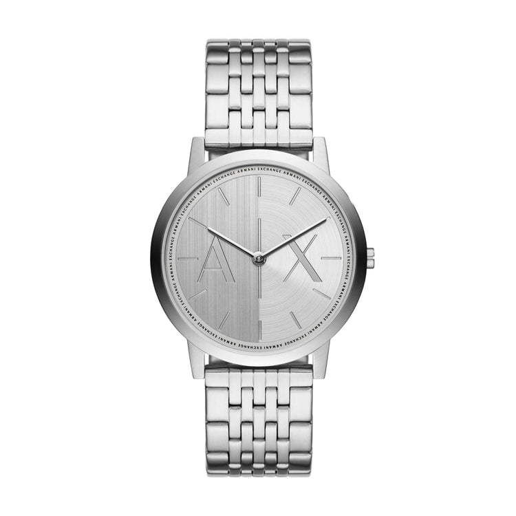 Armani Exchange Two-Hand Stainless Steel Watch AX2870