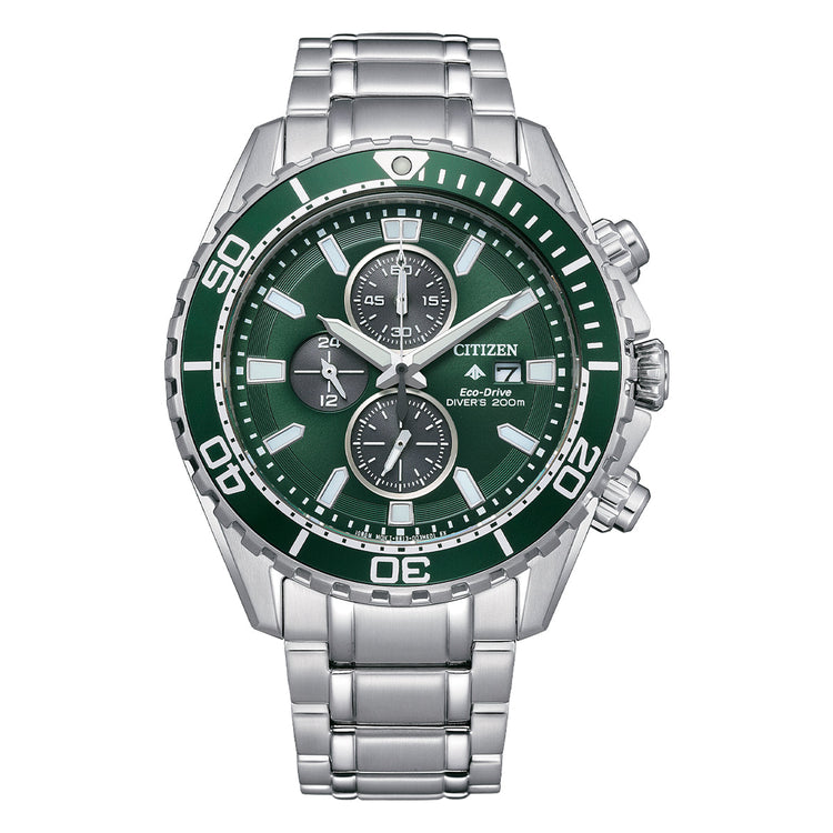 Citizen Promaster Marine CA0820-50X Green and Silver Men's Watch