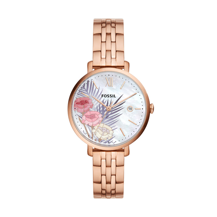 Fossil Jacqueline ES5275 Rose Gold Women's Watch