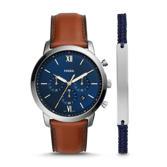Fossil Neutra Brown Chronograph Watch Watches Fossil  watches item