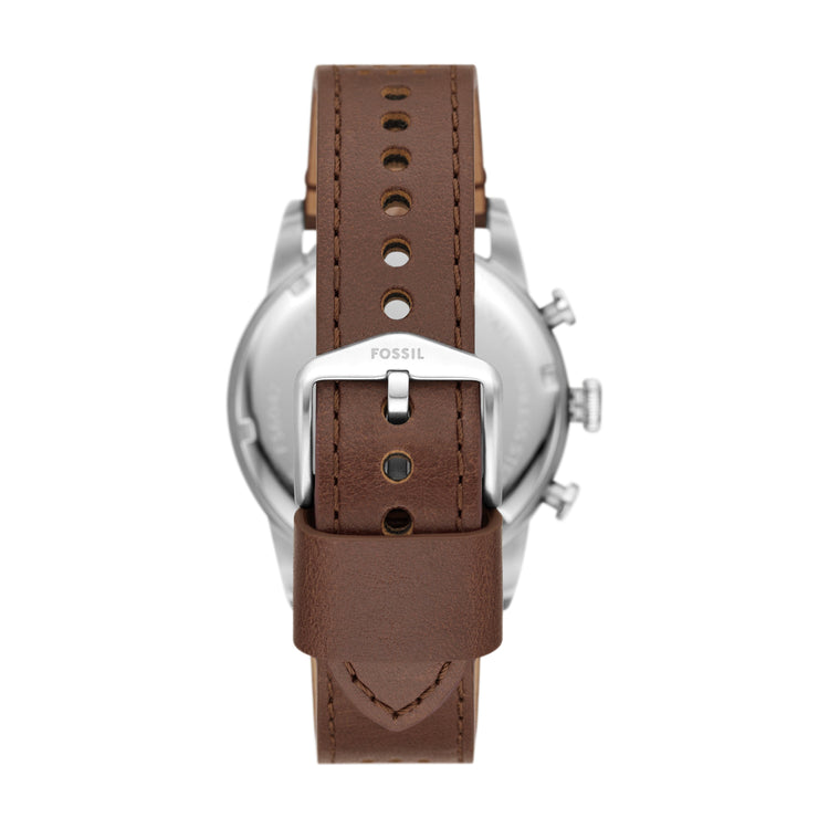 Fossil Sport Tourer Chronograph Brown LiteHide Leather Watch FS6042