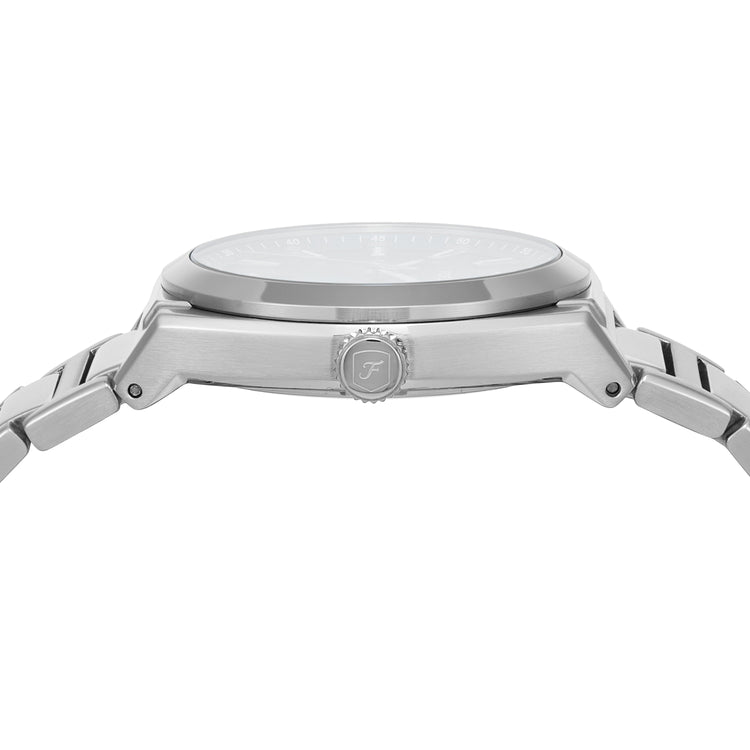Fossil Everett Three-Hand Date Stainless Steel Watch FS6054