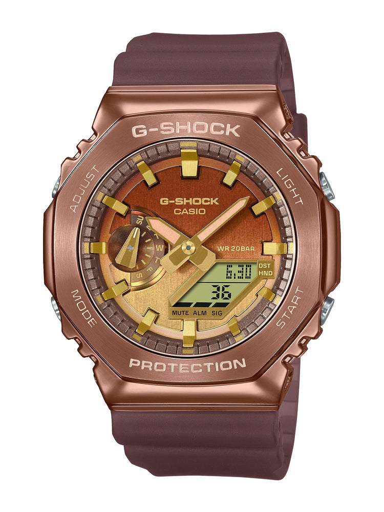 Casio Rose Gold Digital Watch GM2100CL-5A