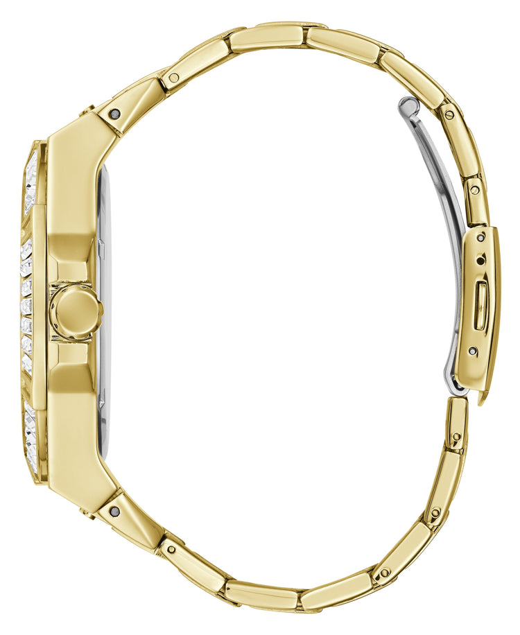 Guess Zeus Gold Crystal Watch GW0209G2 – Watches Galore