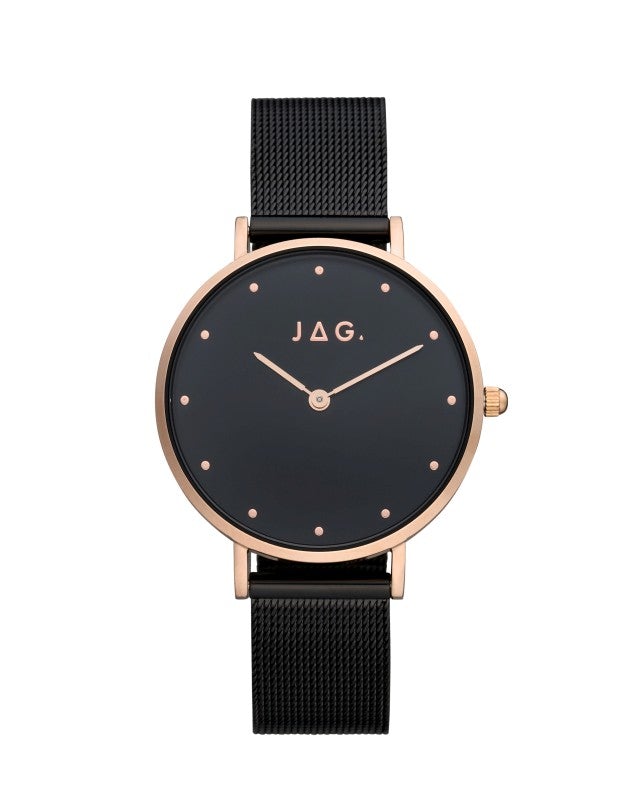 JAG Alice Black and Rose Gold Women's Watch J2522A Watches JAG 