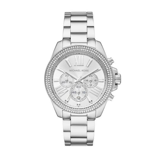 Michael Kors Wren Chronograph Stainless Steel Watch MK7429 watches item