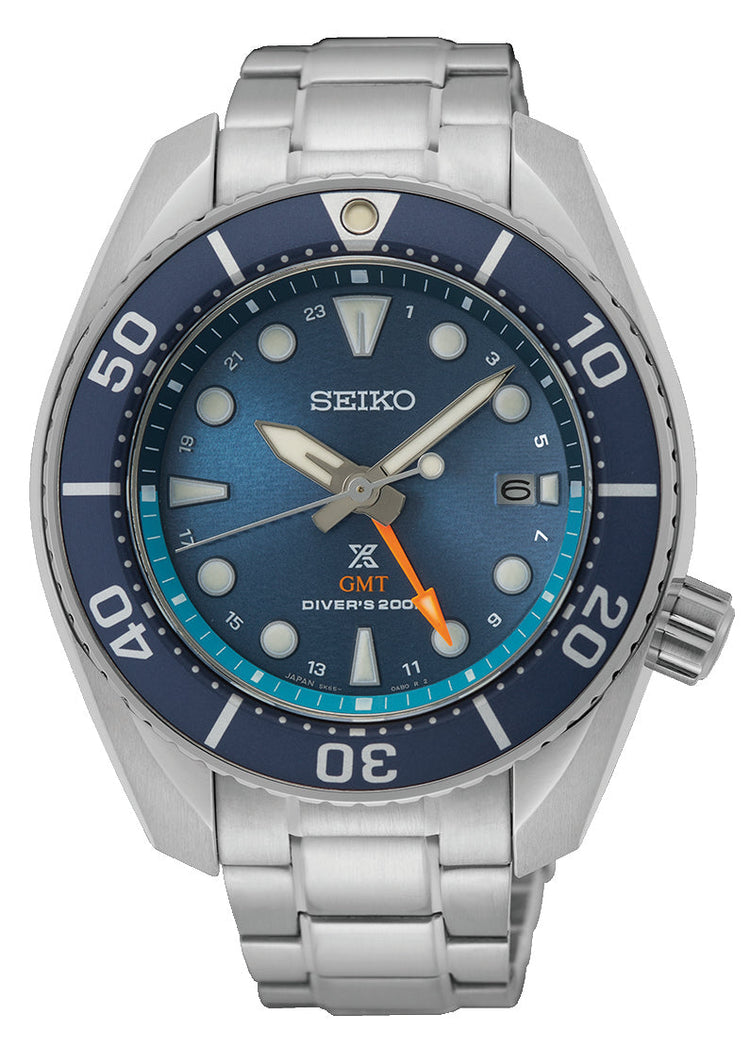 Seiko Prospex Divers Blue and Silver Men's Watch SFK001J
