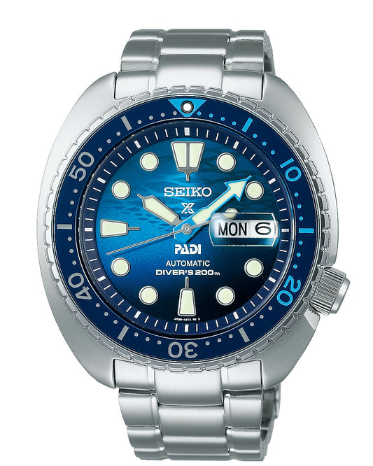 Seiko Prospex Sea Silver and Blue Men's Watch SRPK01K watches item